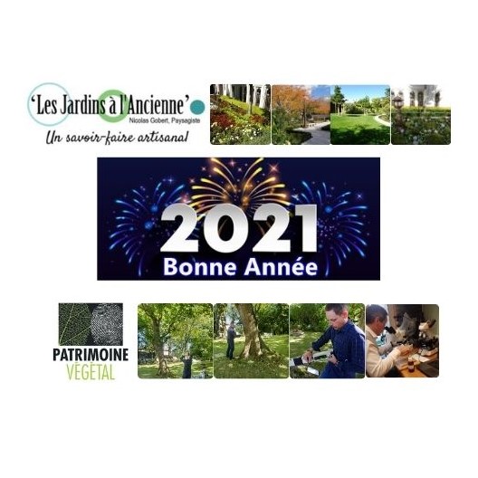 Les Jardins à l'ancienne, Plant Heritage, Happy New Year 2021