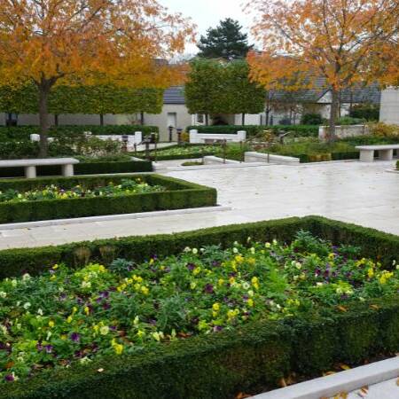 Les Jardins à l'Ancienne, décorations automnales, fleurissements, jardin, amendements bio, tapis fleuris, bisannuelles, bulbes, jardinier, paysagiste, Nicolas Gobert, Viroflay, Le Chesnay, Versailles, Chaville